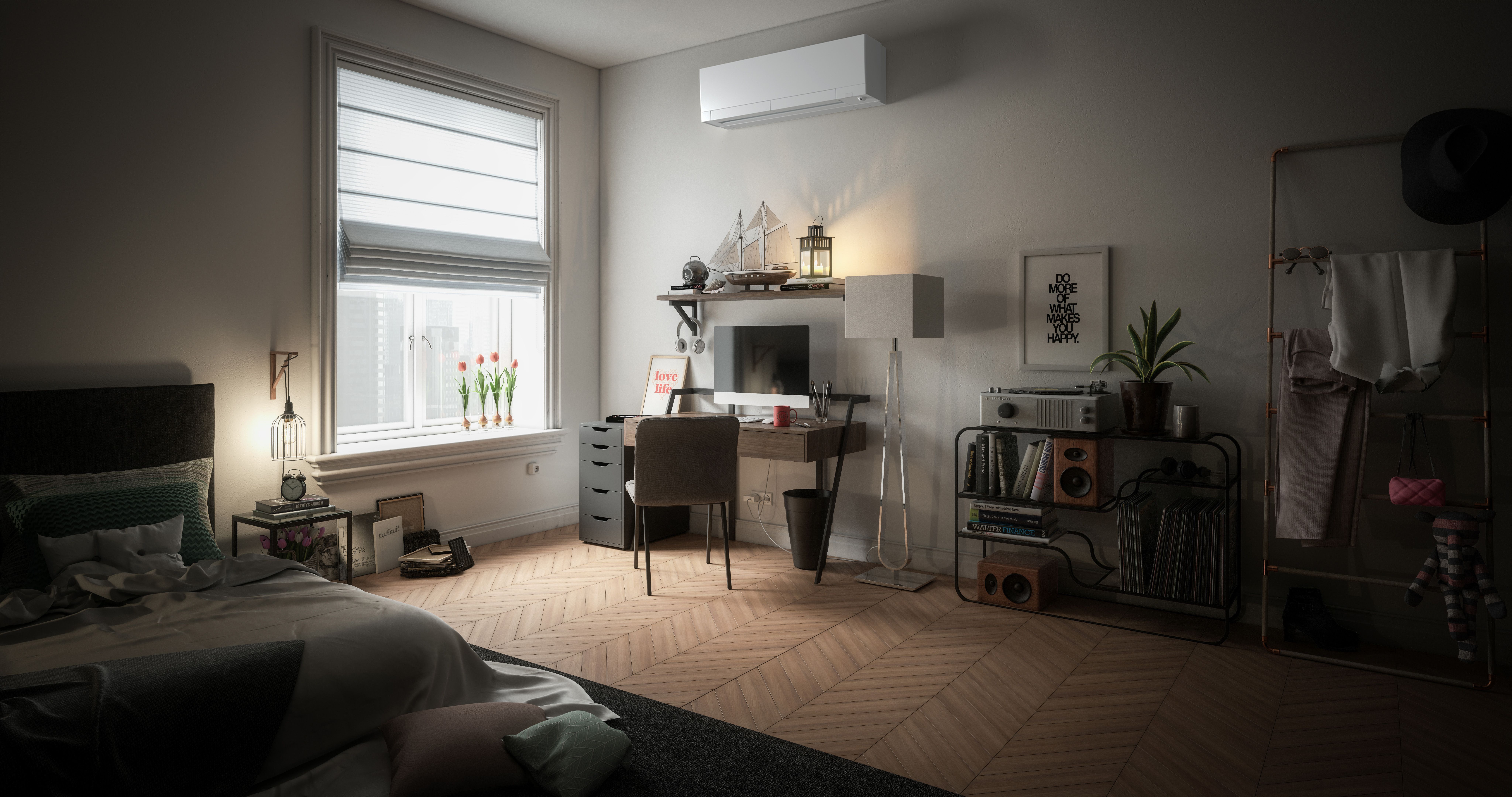 Deluxe Wall-mounted Indoor unit home office