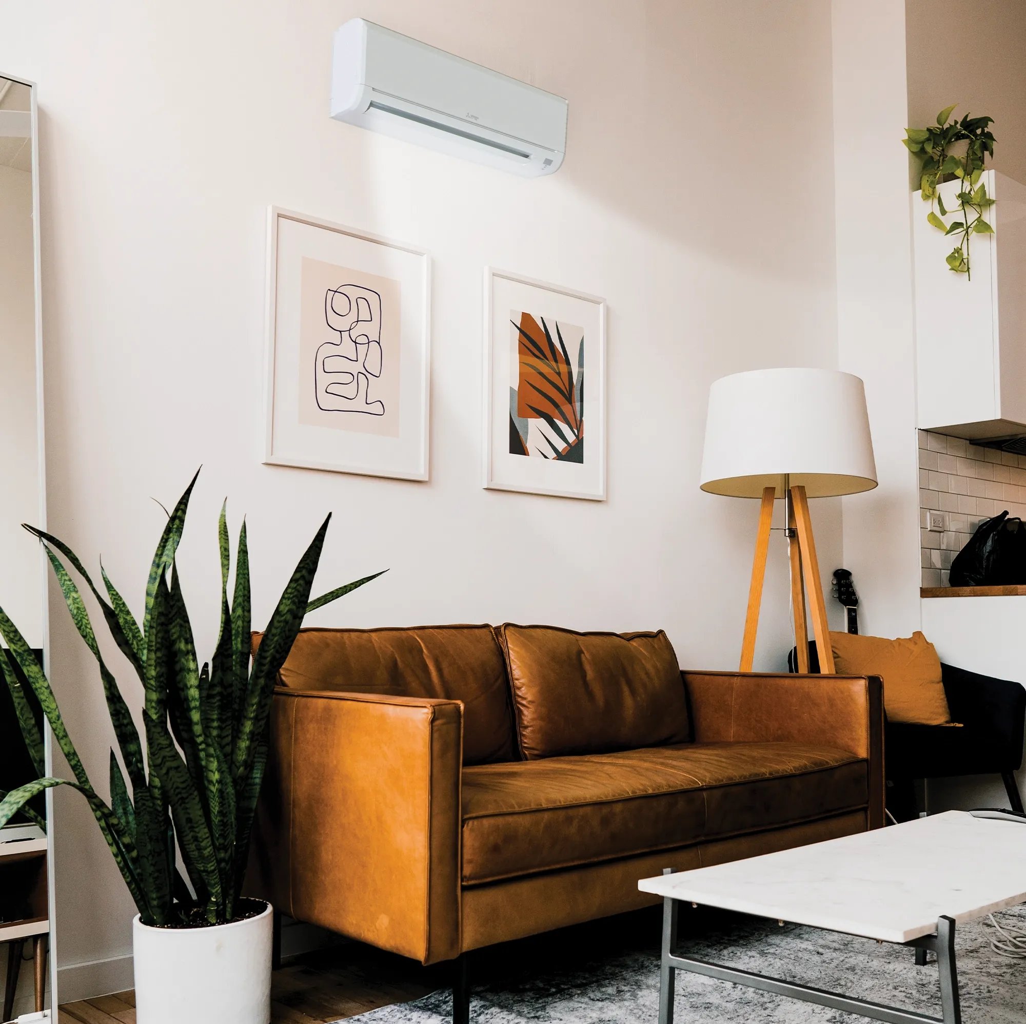 wall mounted indoor unit Living room