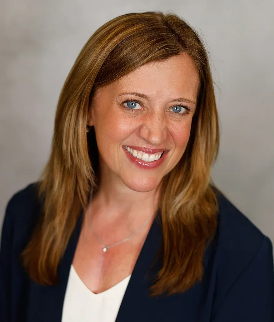 headshot of Katie Perry, Senior Director of Human Resources at Mitsubishi Electric Trane HVAC