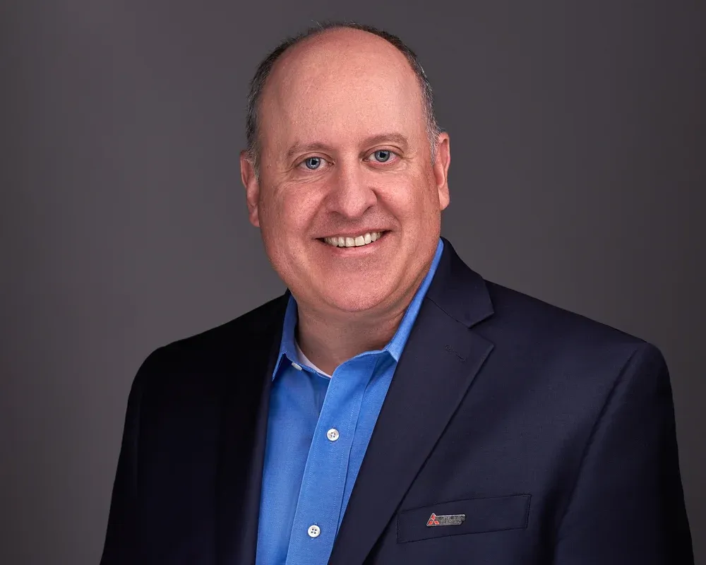 headshot of Andrew Kelso, Chief Operating Officer at Mitsubishi Electric Trane HVAC