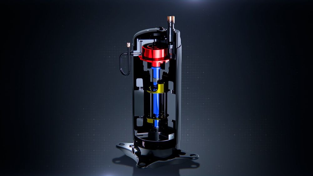 Inverter-driven compressor