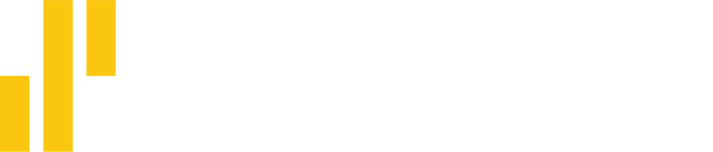 Synchrony white logo